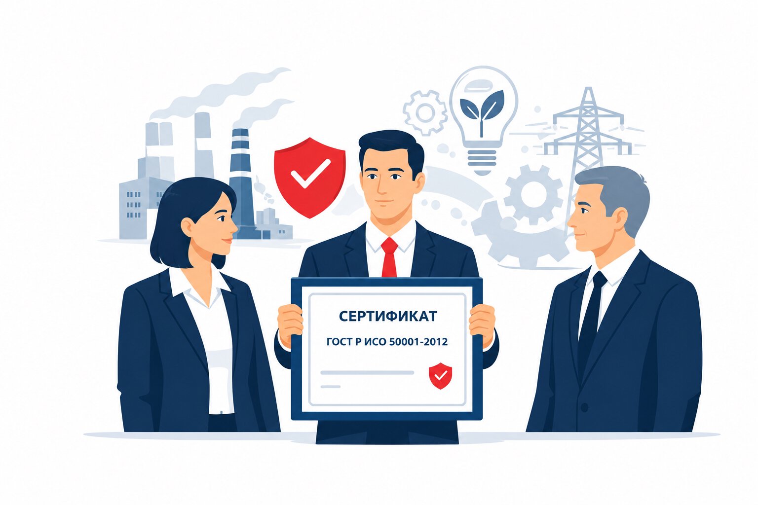 Оформление сертификата ГОСТ Р ИСО 50001-2012 в Грозном и по всей республике Чечня