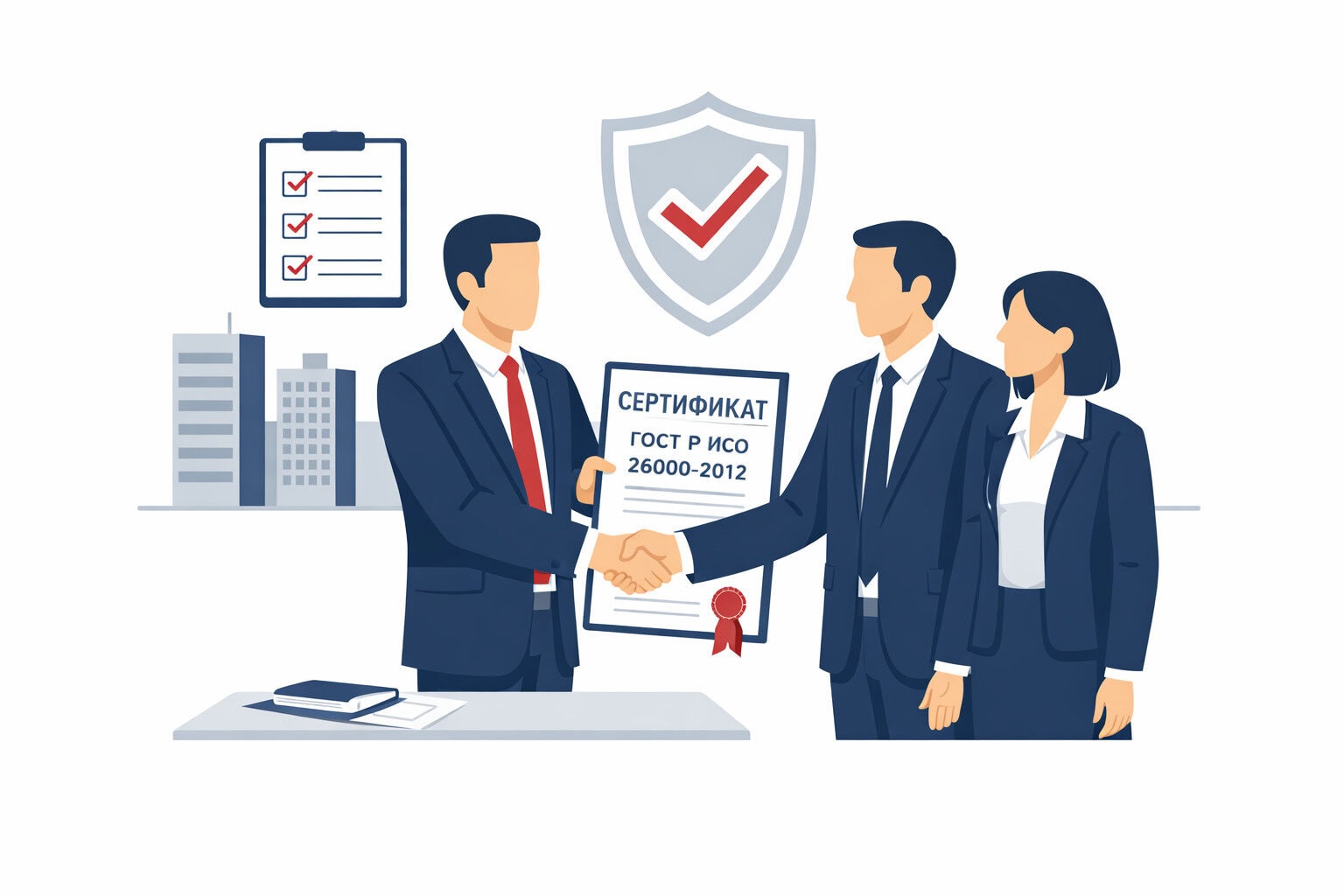 Порядок оформления сертификата ГОСТ Р ИСО 26000-2012 в Грозном