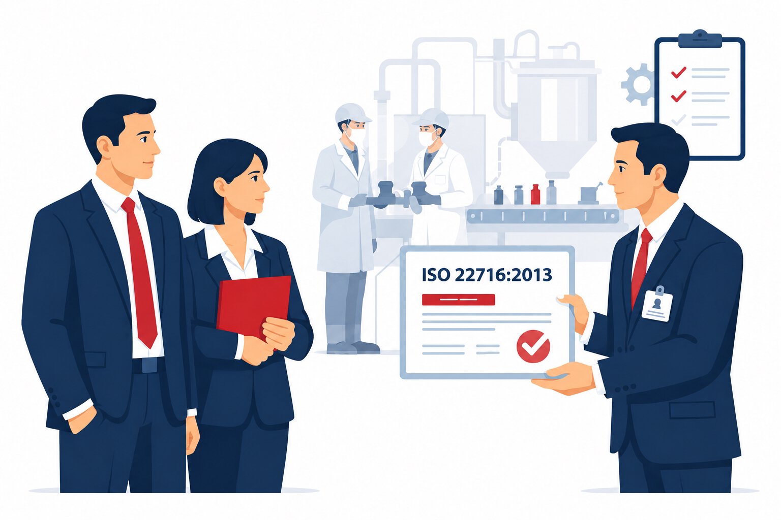 Порядок получения сертификата ISO 22716:2013 в Грозном