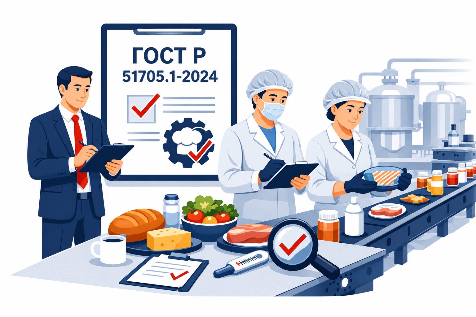 Оформление ГОСТ Р 51705.1 2024 ХАССП в Грозном