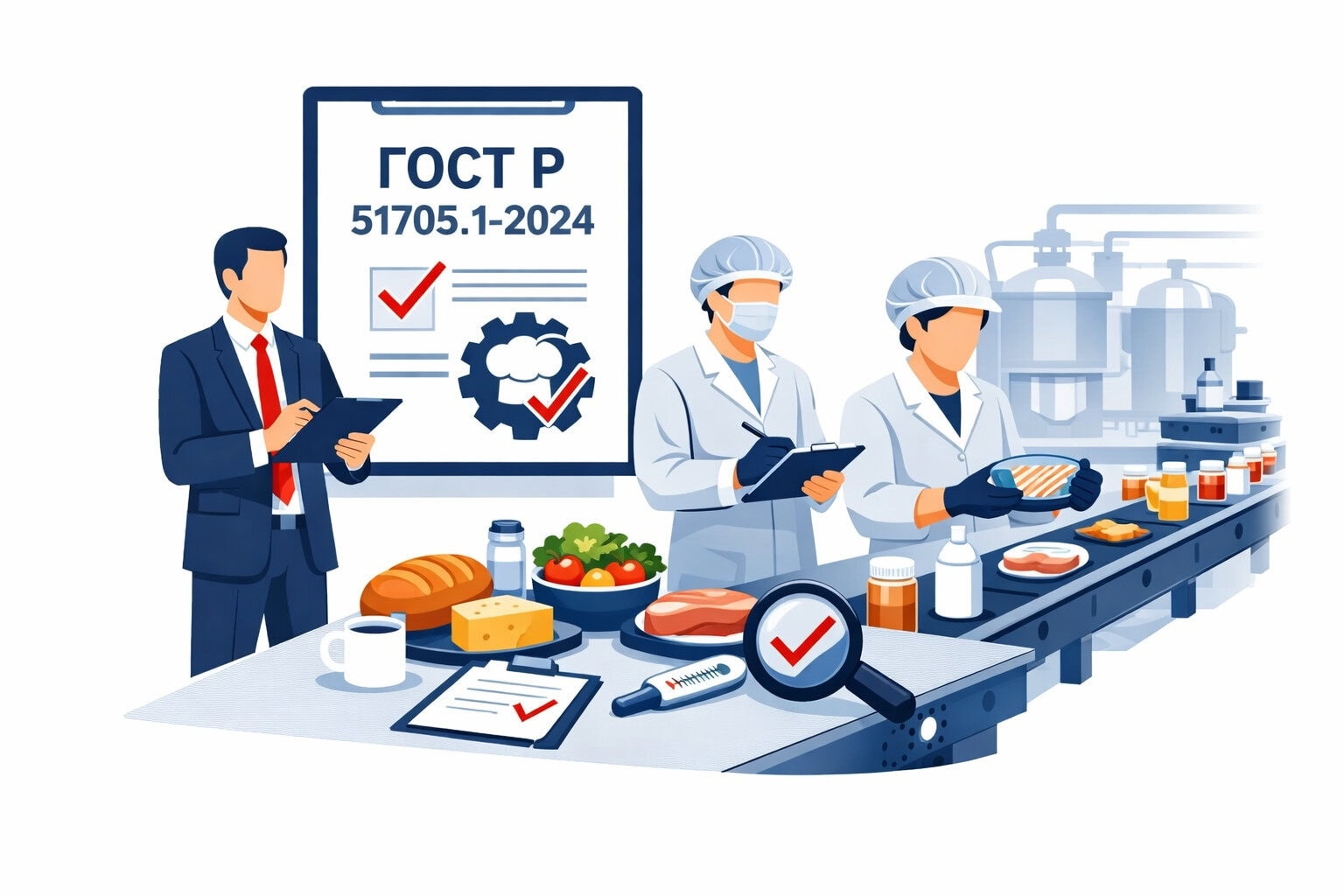 Оформление ГОСТ Р 51705.1 2024 ХАССП в Грозном